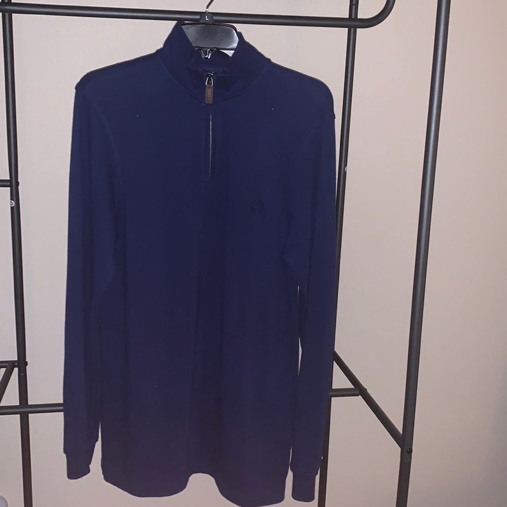 Chaps Zip Pullover Sweater